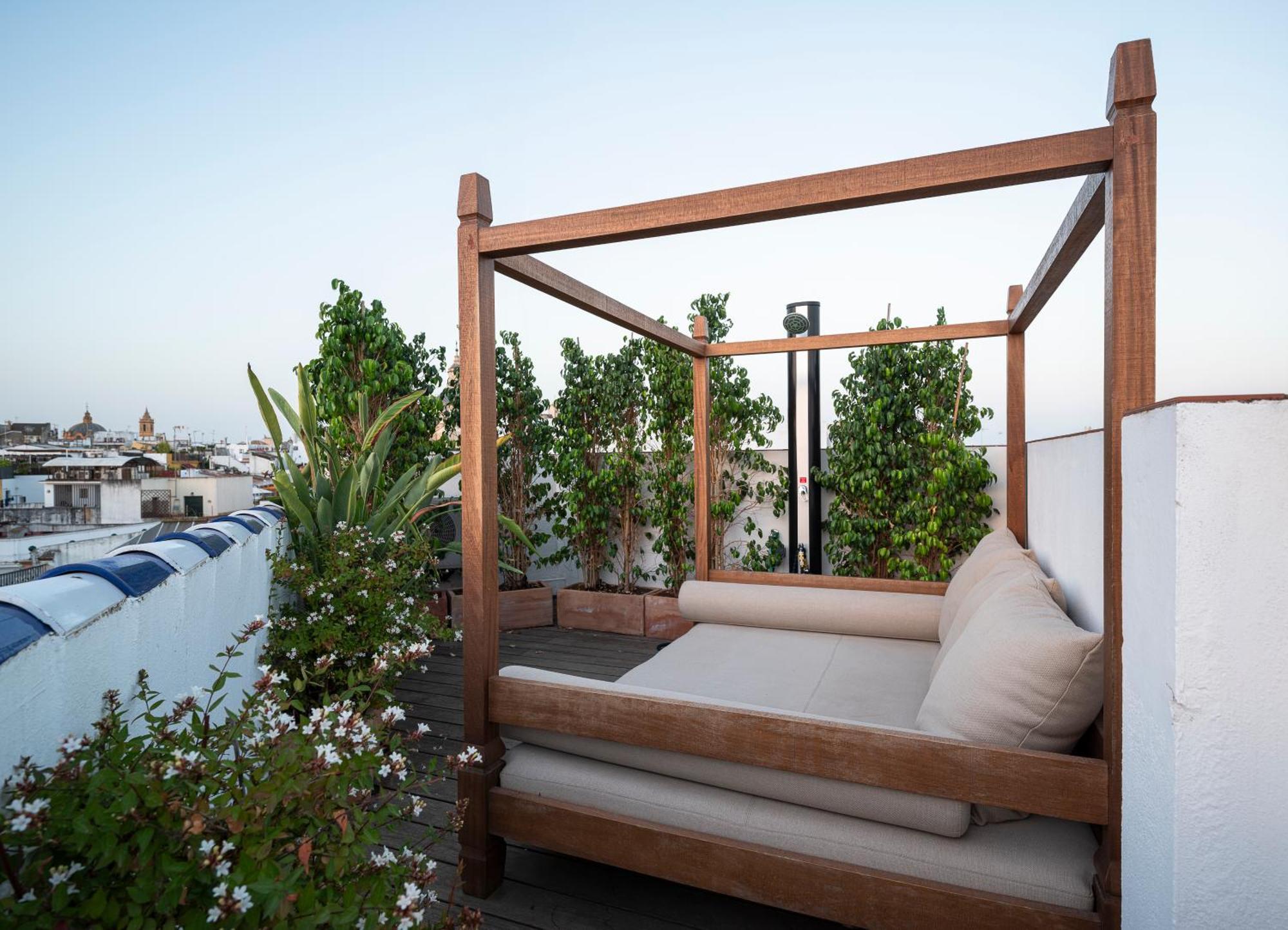 Apartament The Terrace, Duplex Con Terraza Privada Sewilla Zewnętrze zdjęcie